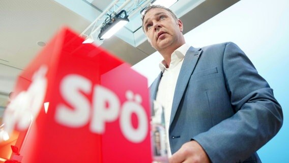 Andreas Babler, SPÖ © Georg Hochmuth/APA/dpa Foto: Georg Hochmuth/APA/dpa