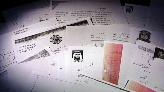 Dokumente aus dem Leben von IS-Anführer al-Baghdadi. © NDR 