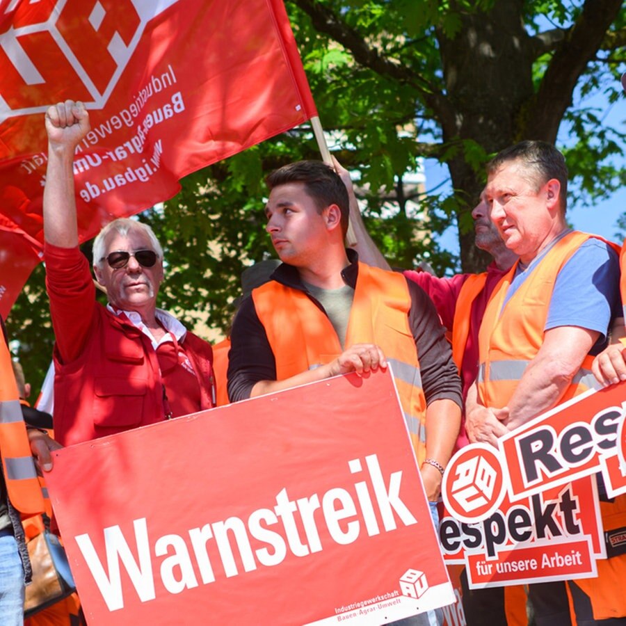 Jetzt Streik am Bau! Autsch?!