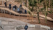 Der Bewegungsschulhof der Skorpingschule bei Alborg in Dänemark. © Skorpingskole 