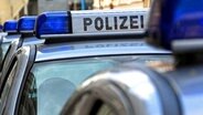 Blaulicht auf Polizeiwagen © dpa/Picture-Alliance 