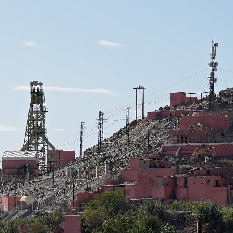 Kobalt-Mine von BMW in Marokko © NDR Foto: Sebastian Pittelkow
