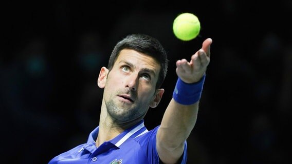 Der serbische Tennisspieler Novak Djokovic © picture alliance / ZUMAPRESS.com | Atilano Garcia Foto: Atilano Garcia