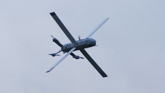 Von Helsing zur Verfügung gestelltes Bild von einer HX-2 Drohne von Helsing. (zu "Helsing baut weitere 6.000 Kampfdrohnen für Ukraine") © picture alliance/dpa/Helsing | 