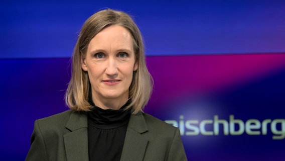 Kristin Helberg, Journalistin und Nahostexpertin, zu Gast bei in der TV-Sendung "maischberger". © picture alliance / HMB Media | Uwe Koch 