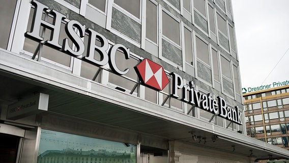 Gebäude der HSBC Private Bank in Genf © Picture-Alliance/KEYSTONE Foto: Gaetan Bally