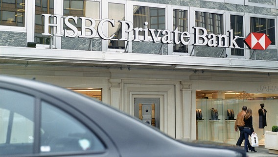 Gebäude der HSBC Private Bank in Genf © Picture-Alliance/KEYSTONE Foto: Martin Ruetschi