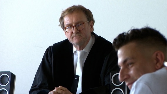Amtsrichter Johann Krieten geht in den Ruhestand. © NDR Foto: Screenshot