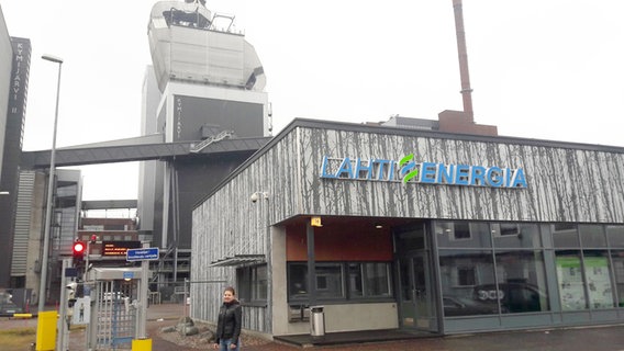 Müllverbrennungsanlage und Kraftwerk der Stadt Lahti. © NDR Foto: Christoph Kersting