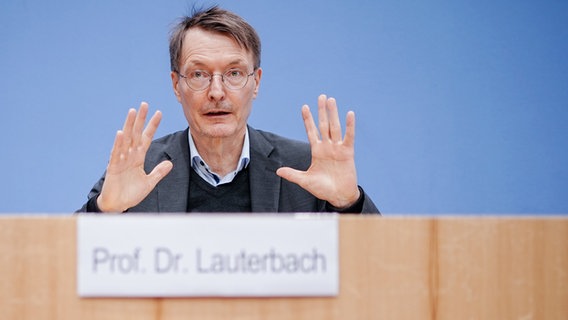 Karl Lauterbach (SPD), Bundesminister für Gesundheit. © dpa Foto: Kay Nietfeld