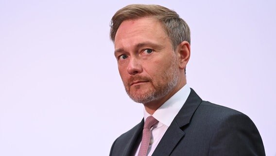 Der FDP-Vorsitzende Christian Lindner © Sebastian Kahnert/dpa-Zentralbild/dpa 