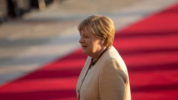 Bundeskanzlerin Angela Merkel (CDU) in Belgrad © Picture Alliance Foto: Marko Drobnjakovic