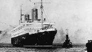 Der Dampfer "Bremen" der Reederei Norddeutscher Lloyd, um 1935 © dpa / picture-alliance 