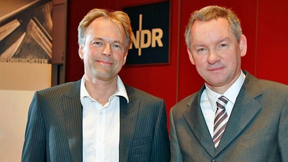 Thomas Hengelbrock  und Lutz Marmor © NDR Foto: Dirk Uhlenbrock
