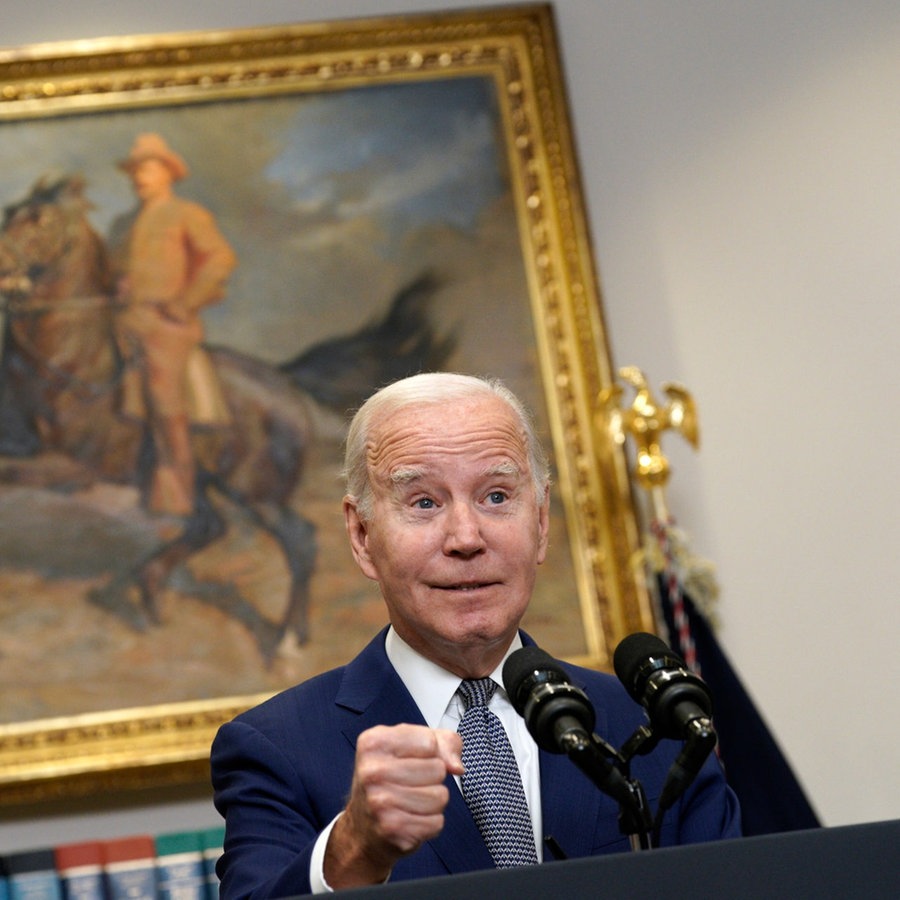 US-Präsidenten Joe Biden © picture alliance / Newscom Foto: Yuri Gripas