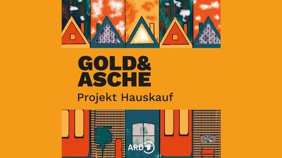 Das Cover des ARD-Podcasts "Gold & Asche". © ARD Audiothek 