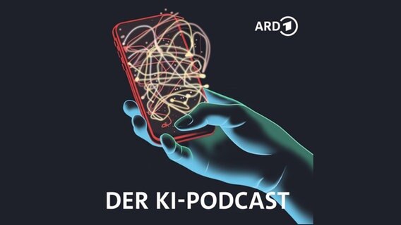 Das Cover von dem ARD-Podcast "Der KI-Podcast". © B24 und SWR 
