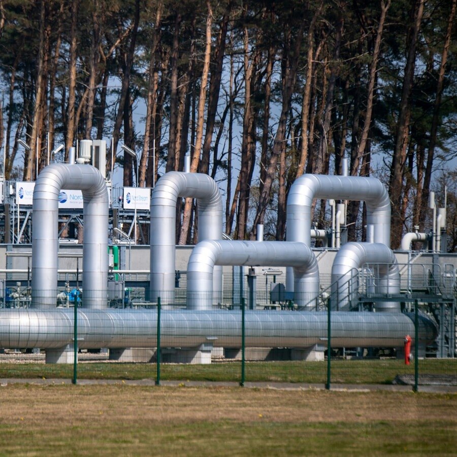 In Lubmin bei Greifswald endet die Ostsee-Pipeline Nord Stream 1. © picture alliance Foto: Stefan Sauer