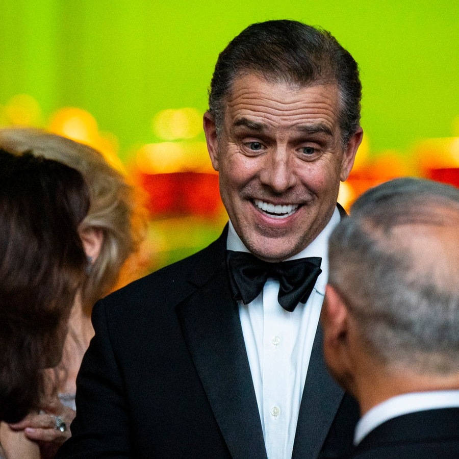 Hunter Biden am 22.Juni 2023 bei einem Termin im Weißen Haus in Washington. © picture alliance Foto: Al Drago