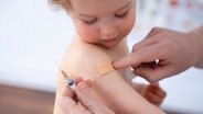 Ein Kind wird geimpft. © picture alliance Foto: Ute Grabowsky