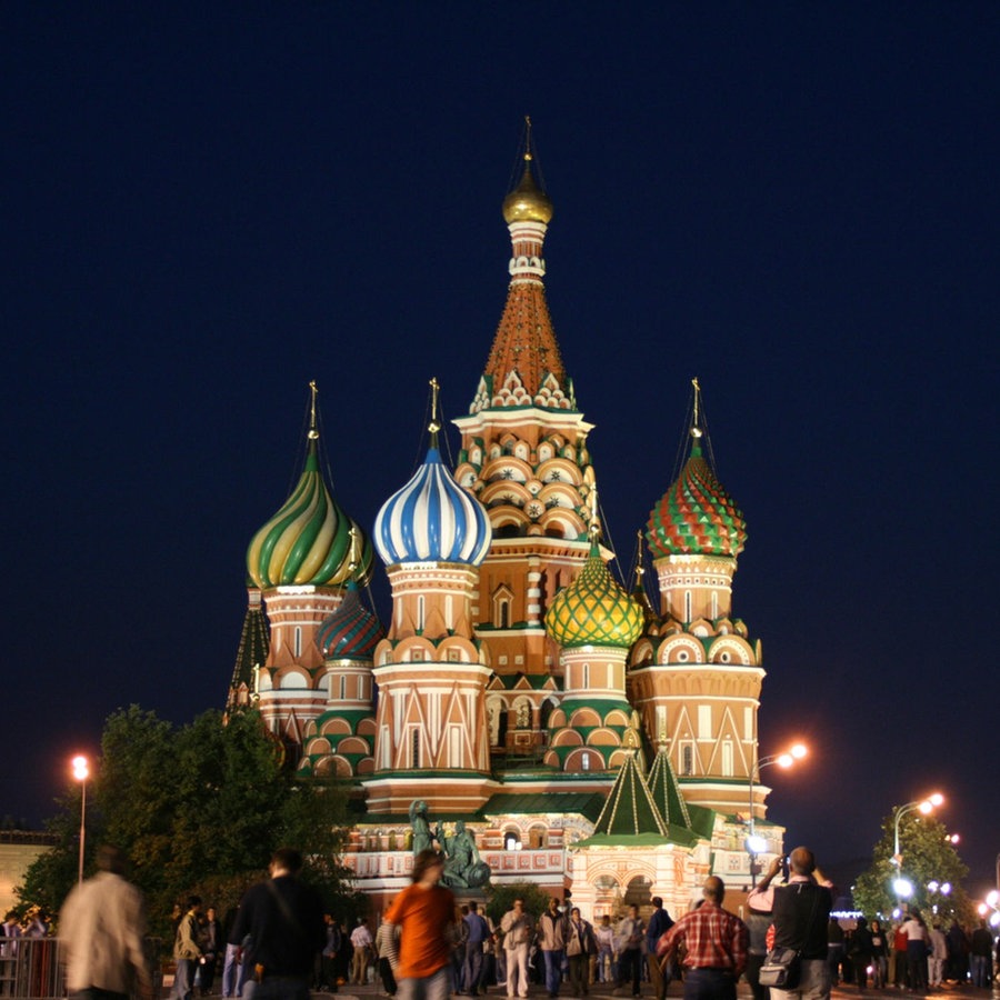 Moskau, roter Platz, Basiliuskathedrale © picture alliance 