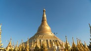 Die Pagode in Yangon, Myanmar. © picture alliance / Bildagentur-online/Schickert 