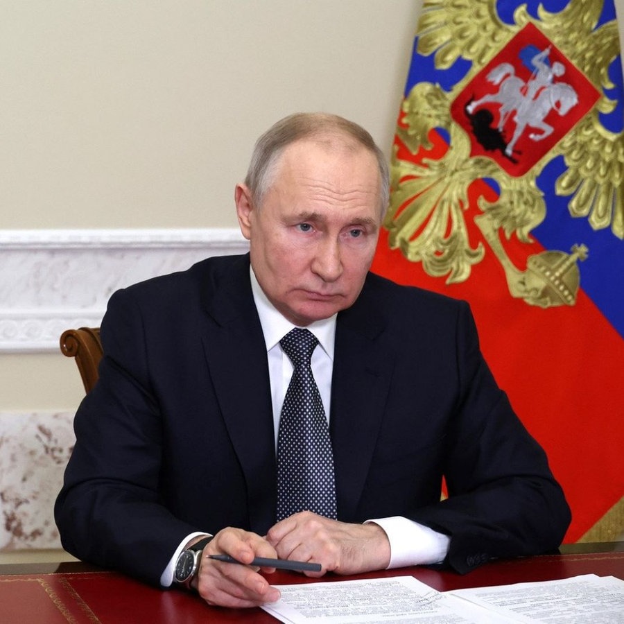 Ein Porträtbild zeigt den russischen Präsidenten Wladimir Putin. © Russian Look | Kremlin Pool 
