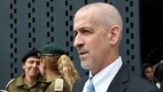 Ein Porträtbild von Ronen Bar, Direktor des israelischen Sicherheitsdienstes Shin Bet. © EPA/Pool Foto: GIL COHEN-MAGEN