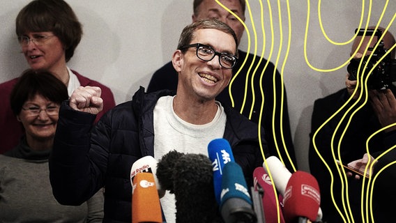 Jens Söring nach seiner Rückkehr nach Deutschland im Dezember 2019. © picture alliance Foto: Hasan Bratic