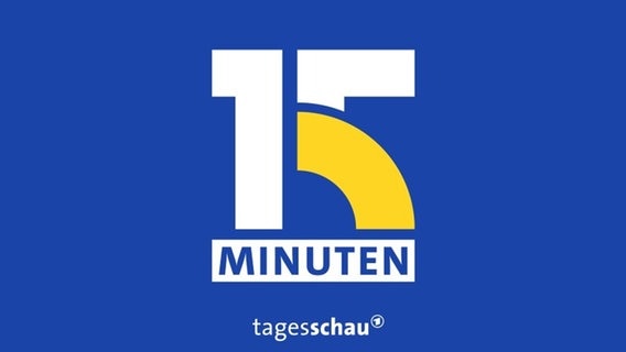Das Logo von 15 Minuten. Der tagesschau-Podcast am Morgen © tagesschau/ARD aktuell 