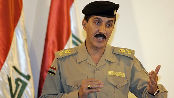Qassim Atta, Sprecher der irakischen Armee. © dpa picture alliance Foto: Ali Abbas