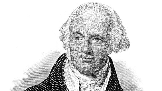 Ein gezeichnetes Porträtbild von dem schottischen Philosoph und Ökonom David Hume. © Imago Foto: Imagebroker