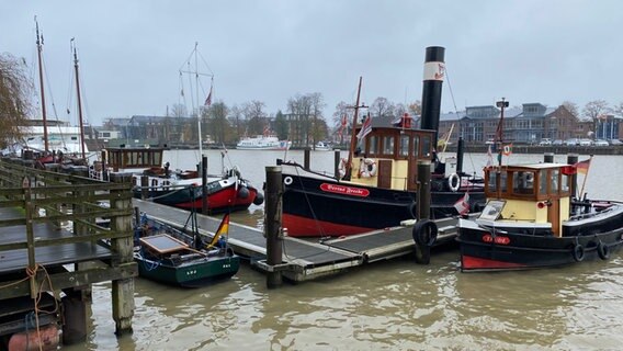 Der Hafen in Leer © NDR Foto: Andreas Kuhnt