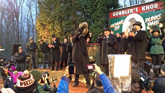 Murmeltiertag in Punxsutawney. © ARD Studio Washington 