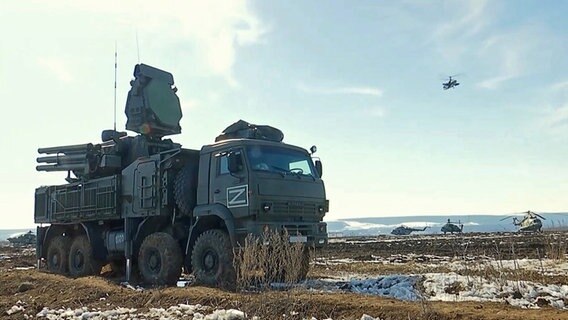 Russische Armee setzt Luftabwehrraketen ein. © Russian Defence Ministry Foto: Russian Defence Ministry