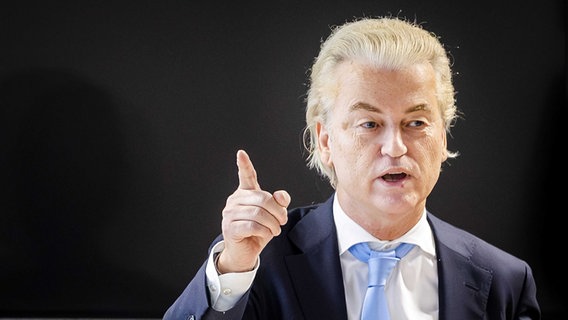 Der niederländische Nationalist Geert Wilders © picture alliance / ANP Foto: Sem van der Wal