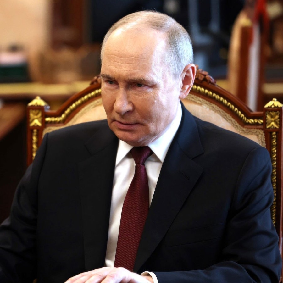 Der russische Präsident Wladimir Putin © picture alliance / ZUMAPRESS.com | Vyacheslav Prokofyev/Kremlin Poo Foto: Vyacheslav Prokofyev