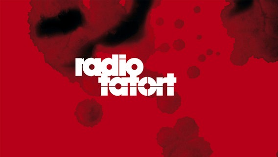 Logo des Radio Tatorts auf rotem Grund © SWR. SWR-Pressestelle/Fotoredaktion 