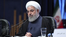 Hassan Rohani, Präsident des Iran. Hassan Rohani, Präsident des Iran. © dpa picture alliance