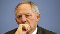 Wolfgang Schäuble © dpa 