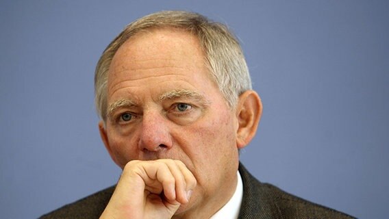 Wolfgang Schäuble © dpa 