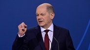 Bundeskanzler Olaf Scholz (SPD) © dpa/AFP-Pool Foto: John Macdougall