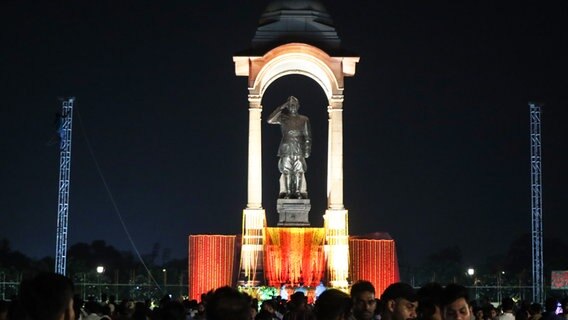 Statue Subhas Chandra Bose © Picture alliance Foto: Bibek Chettri
