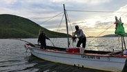 Fischer in der Bucht von Ohuila © ARD Foto: Anne Demmer