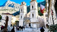 Die Sankt-Tryphon-Kathedrale in der Altstadt von Kotor. © ARD Foto: Oliver Soos