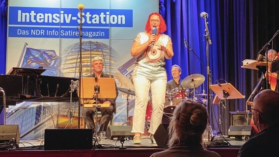 Anny Hartmann im Forum in Peine am 31.10.2021. © NDR Foto: Jenny von Gagern
