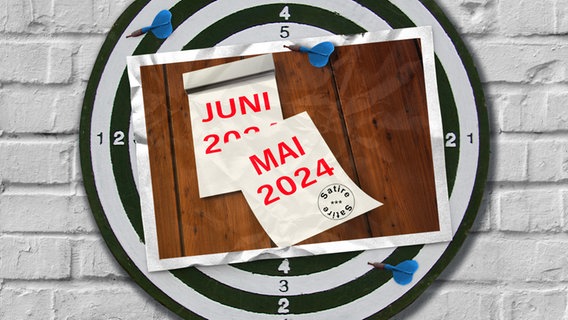 Ein Bild zeigt einen Abriss-Kalender, von dem das Monatsblatt Mai abfällt. Darunter wird Juni 2024 sichtbar. © picture alliance / imageBROKER 