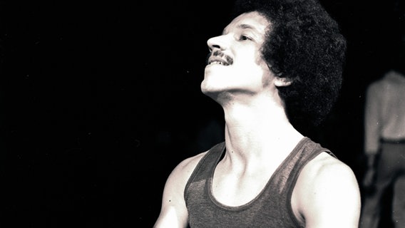 Keith Jarrett beim 100. NDR Jazzworkshop von 1974 © Kurt Sadyn 