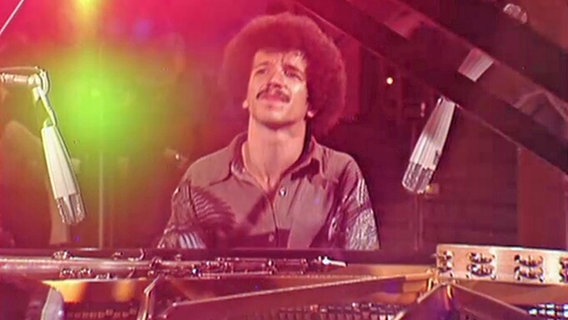 Keith Jarrett beim 81. NDR Jazzworkshop von 1972 © Screenshot 