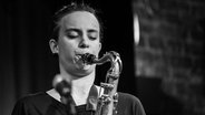 Die schwedische Saxofonistin Malin Wättring © Kenth Wångklev Foto: Kenth Wångklev